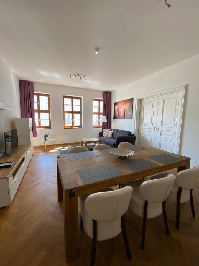 דרזדן Grosszuegiges Apartment Mit Blick Zur Frauenkirche מראה חיצוני תמונה