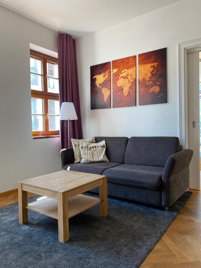 דרזדן Grosszuegiges Apartment Mit Blick Zur Frauenkirche מראה חיצוני תמונה